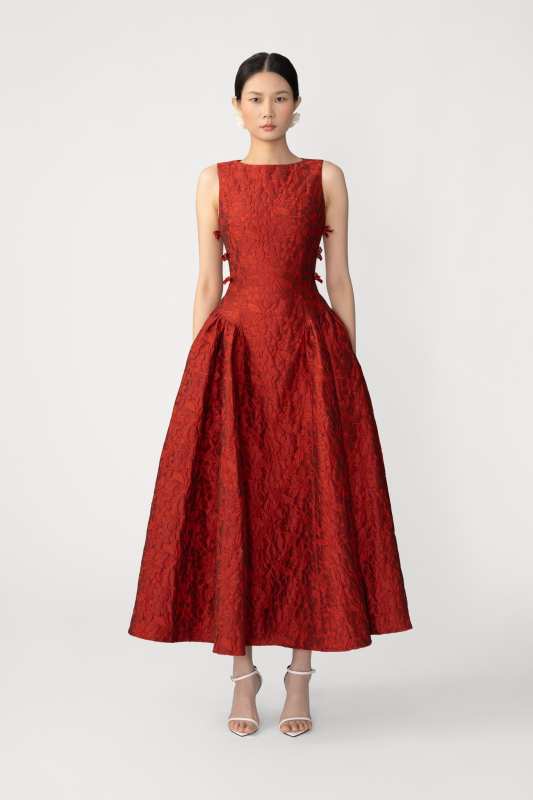 Francesca Jacquard Gown